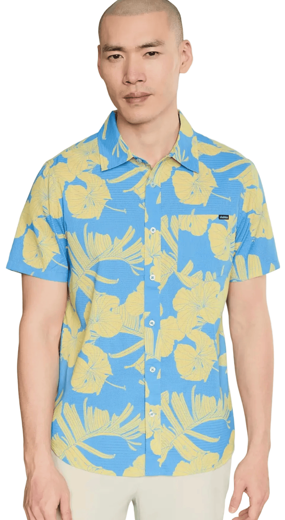 Chubbies Men’s Apparel > Tops Chubbies Men's The Gold Coast  Medium Blue 5.5"