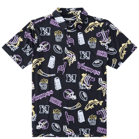 Chubbies Men’s Apparel > Tops Chubbies The Neon Viking Performance Polo