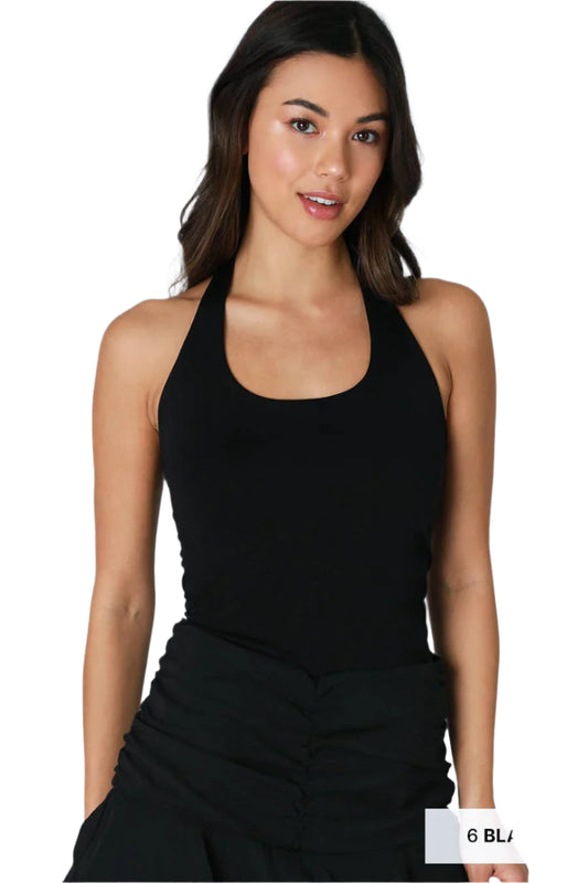 Nikibiki Women's Clean Line Halter Top