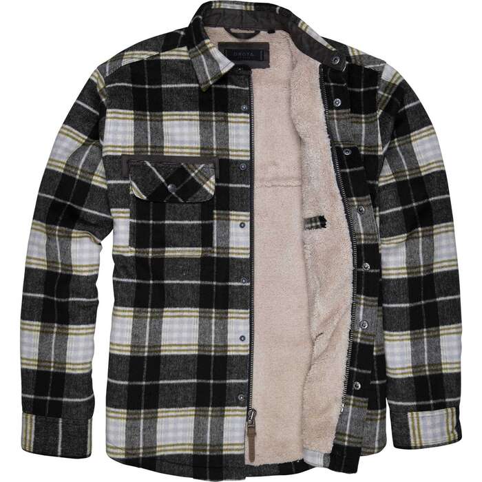 Dakota Grizzly Men's Burke Flannel Jacket Black Ice – Brekken's