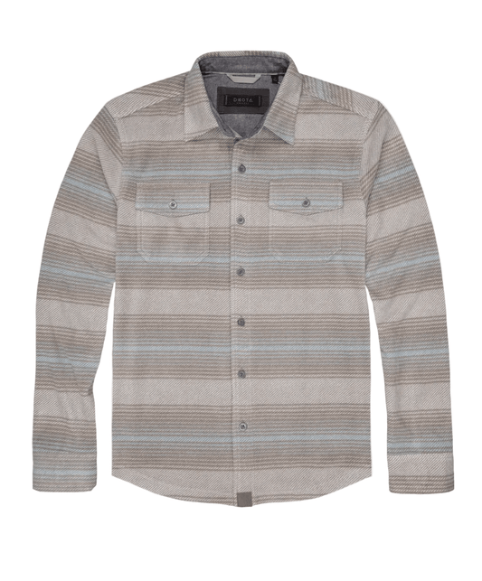 Dakota Grizzly Men’s Apparel > Tops Dakota Grizzly Men's Bowie Driftwood Gray