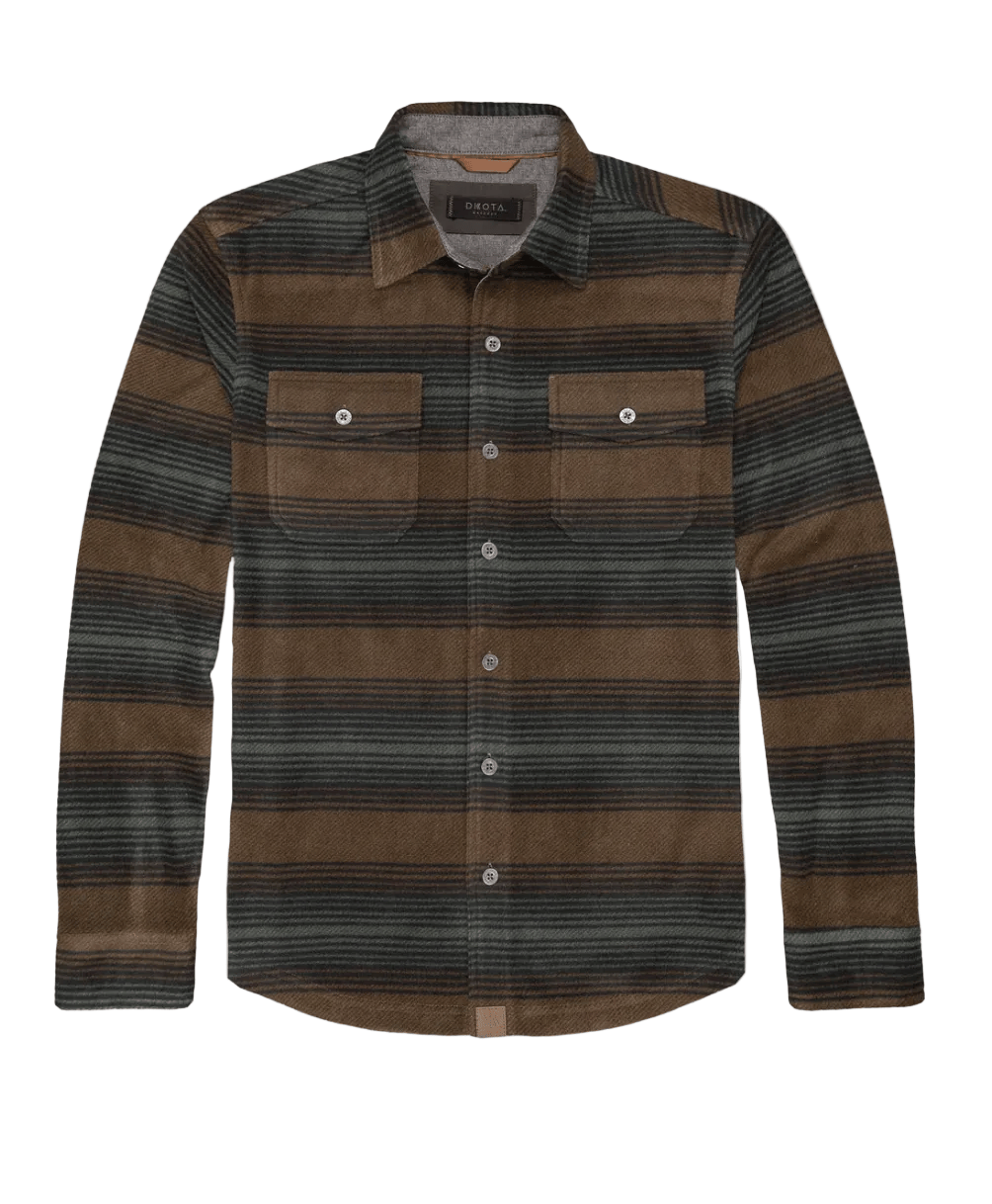 Dakota Grizzly Men’s Apparel > Tops Dakota Grizzly Men's Bowie Shadow Bark