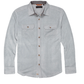 Dakota Grizzly Men’s Apparel > Tops Dakota Grizzly Men's Ozzy Silver Blue