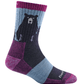 Darn Tough 194 Darn Tough Women’s Bear Town Micro Crew Lightweight With Cushion Purple