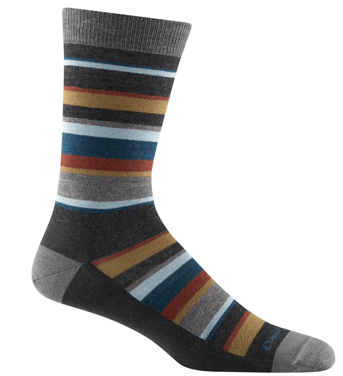 Darn Tough 302 Darn Tough Men’s Druid Crew Lightweight Charcoal