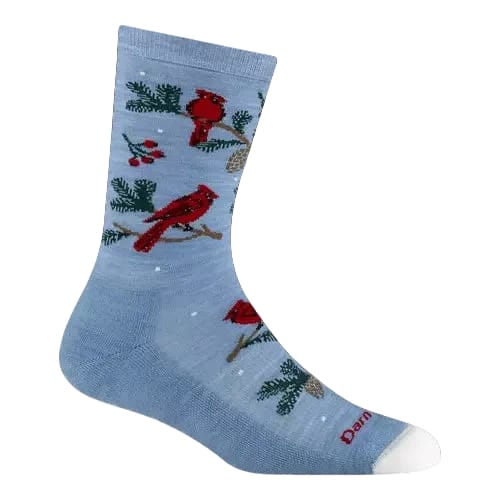 Darn Tough Accessories > Socks Darn Tough Women's Cardi Party Crew Lightweight Cushion Lifestyle Socks Vapor