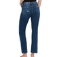 Flying Monkey 188 Flying Monkey Mid Rise Ankle Slim Straight Wax Plant