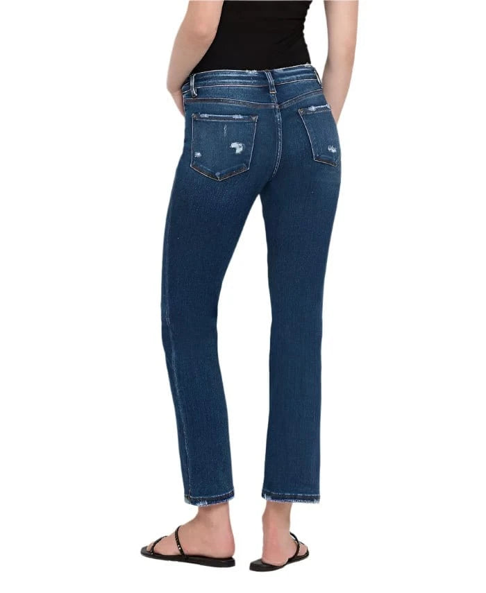 Flying Monkey 188 Flying Monkey Mid Rise Ankle Slim Straight Wax Plant