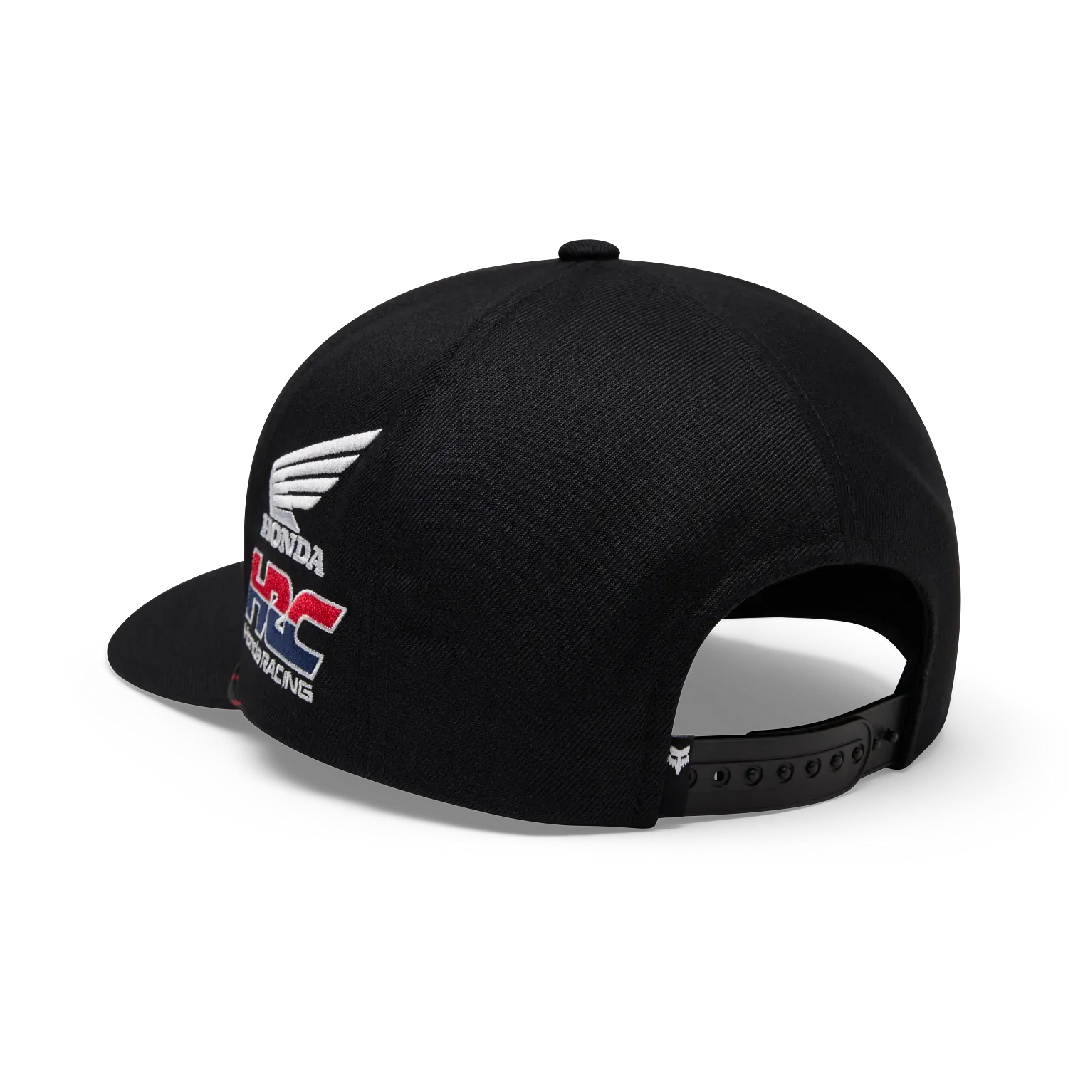 Fox 308 OS / Black Fox Honda Snapback Hat  Black