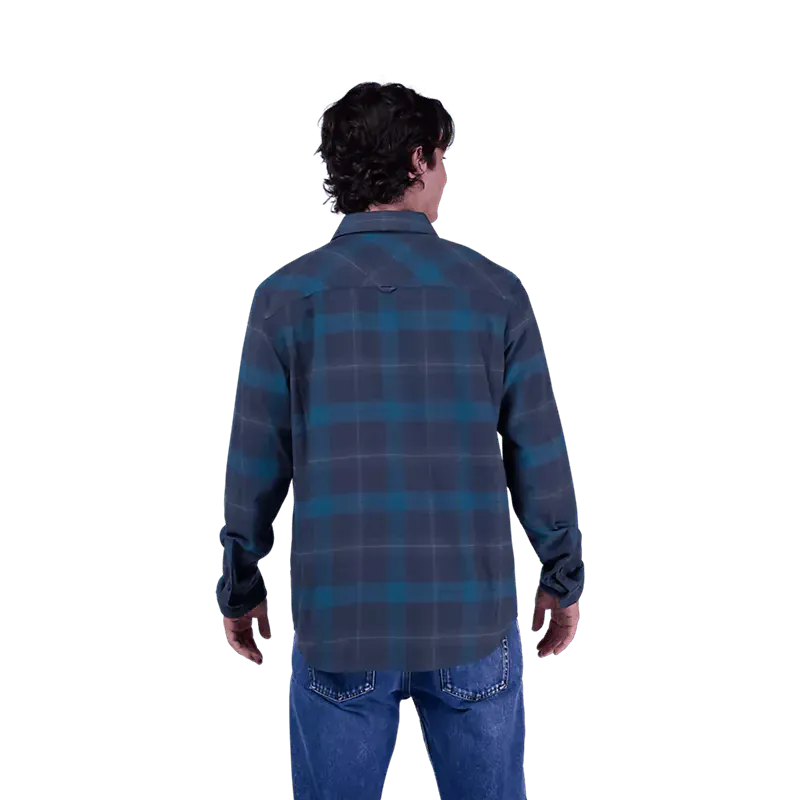 Fox 502 Fox Men's Survivalist Core Flannel Ls  Midnight