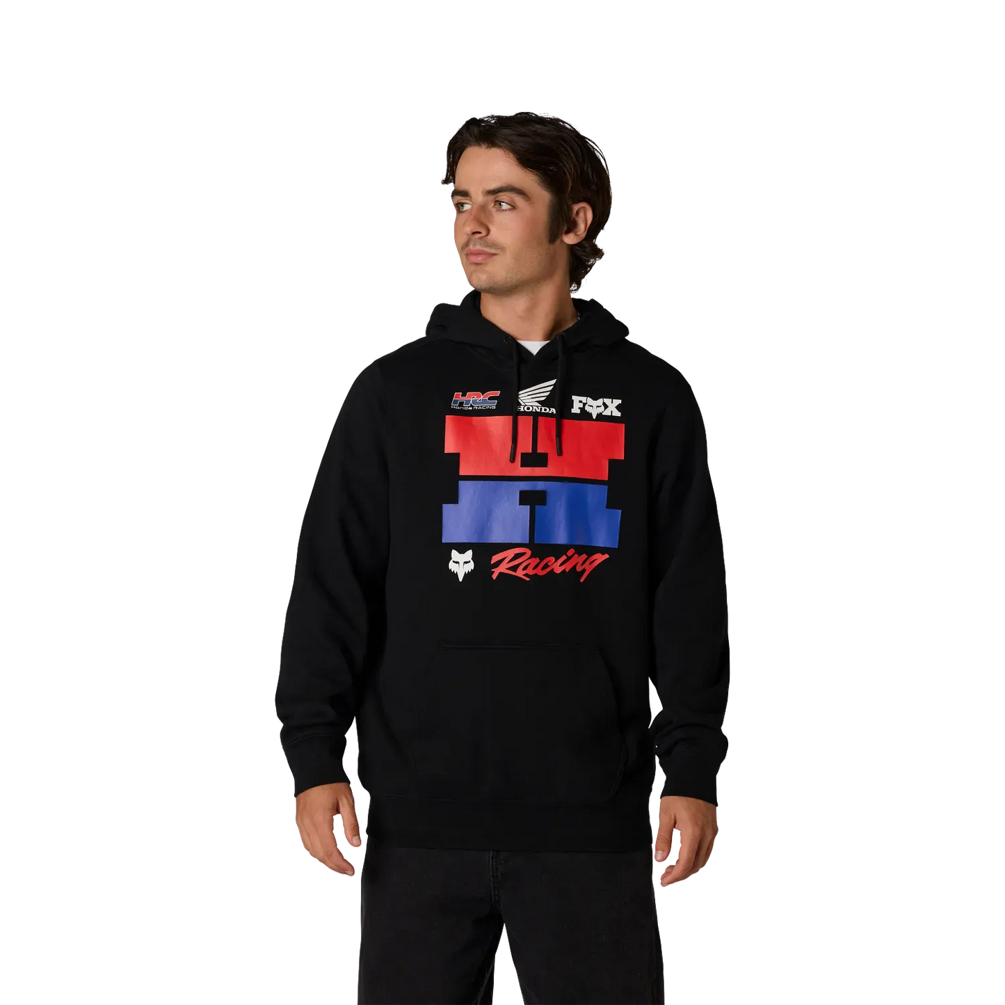 Fox 504 Fox Honda Men's Fleece Pullover Black