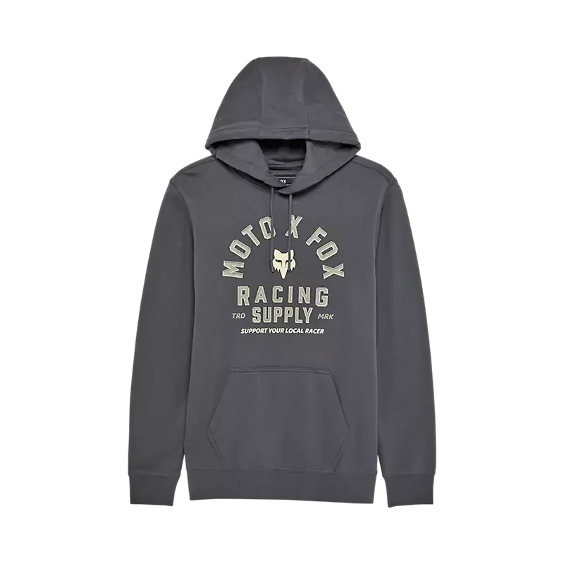 Fox 504 Fox Men's Local Racer Fleece Pull Over Dark Shadow