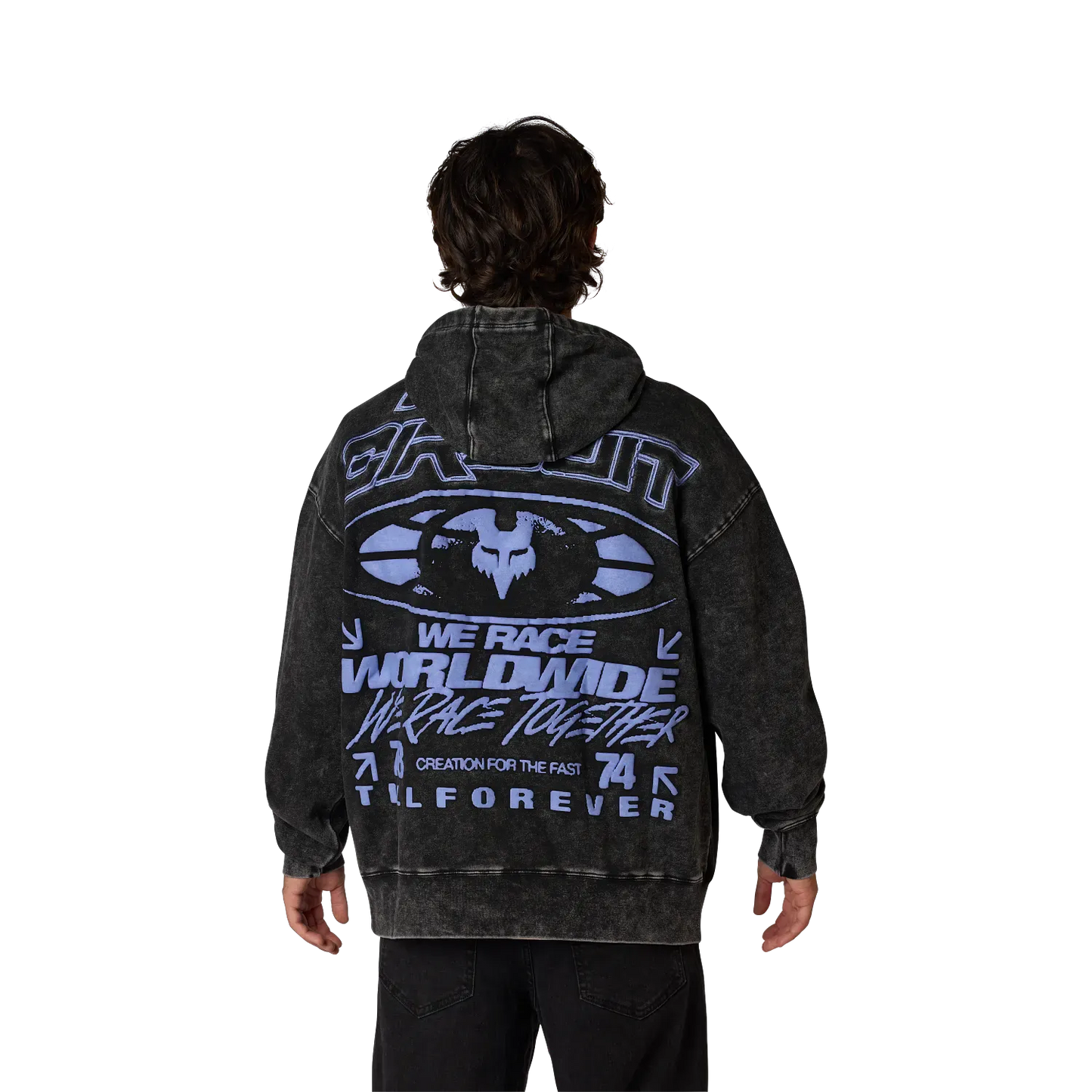 Fox 504 Fox Men's Pro Circuit Fleece Pullover Black