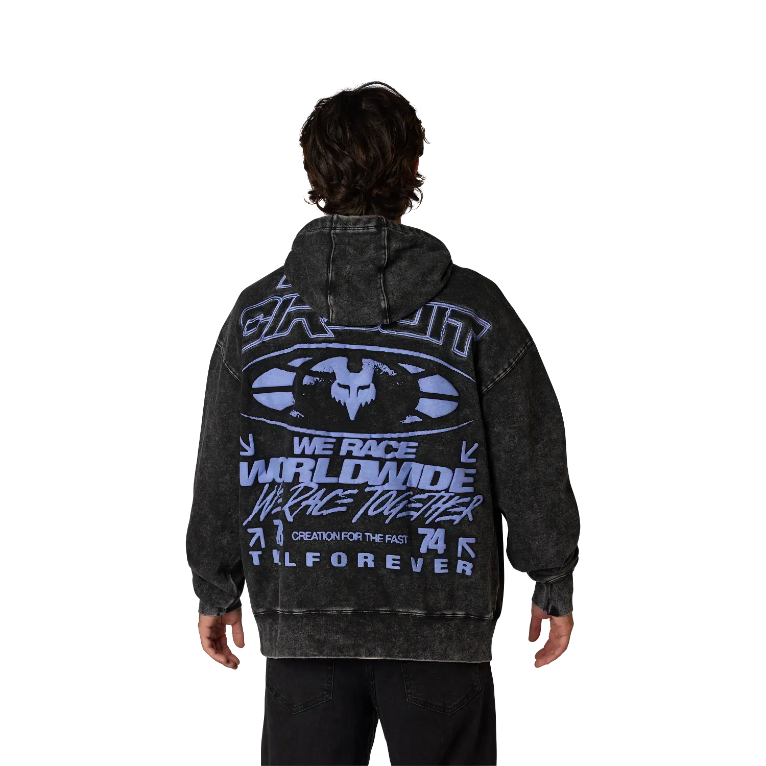 Fox 504 Fox Men's Pro Circuit Fleece Pullover Black