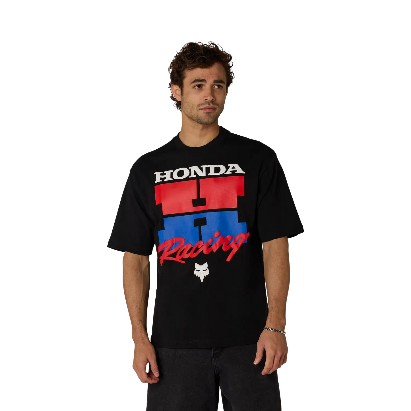 Fox 505 Fox Honda Men's Midweight SS Tee Black
