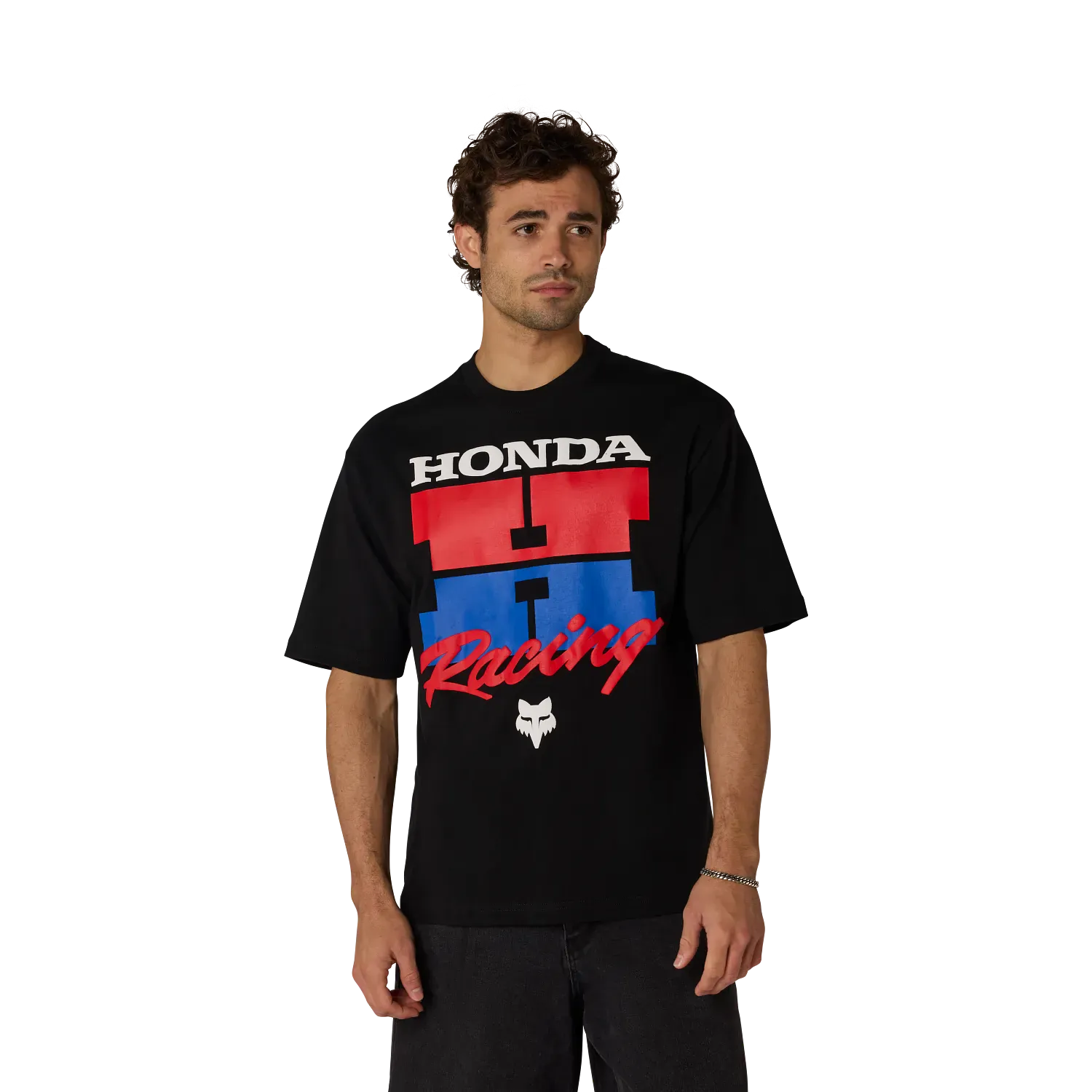 Fox 505 Fox Honda Men's Midweight SS Tee Black