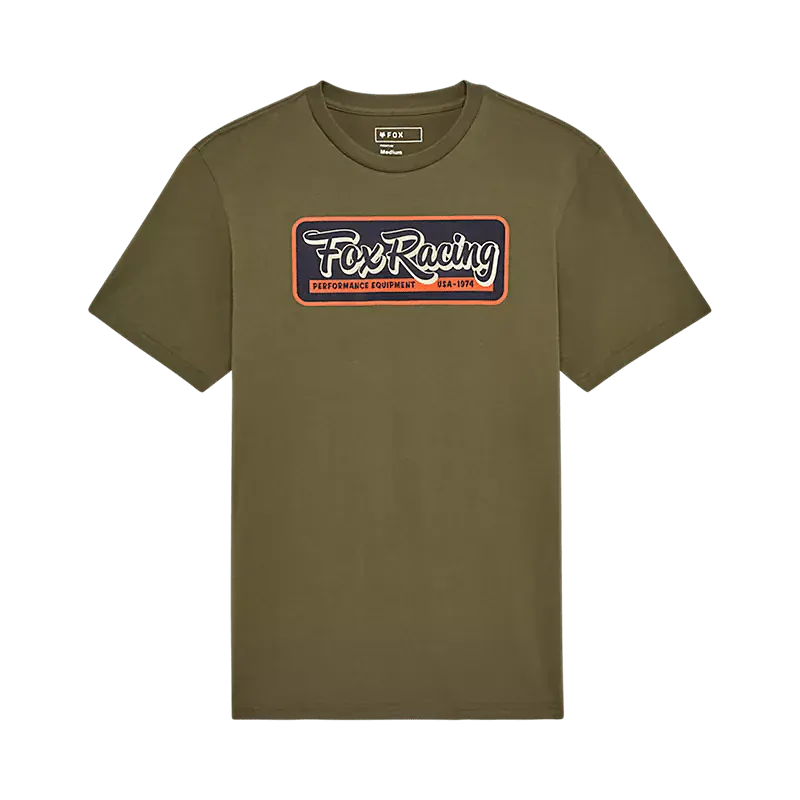 Fox 505 Fox Men's Equipped Short Sleeve Premium Tee  Olive Green