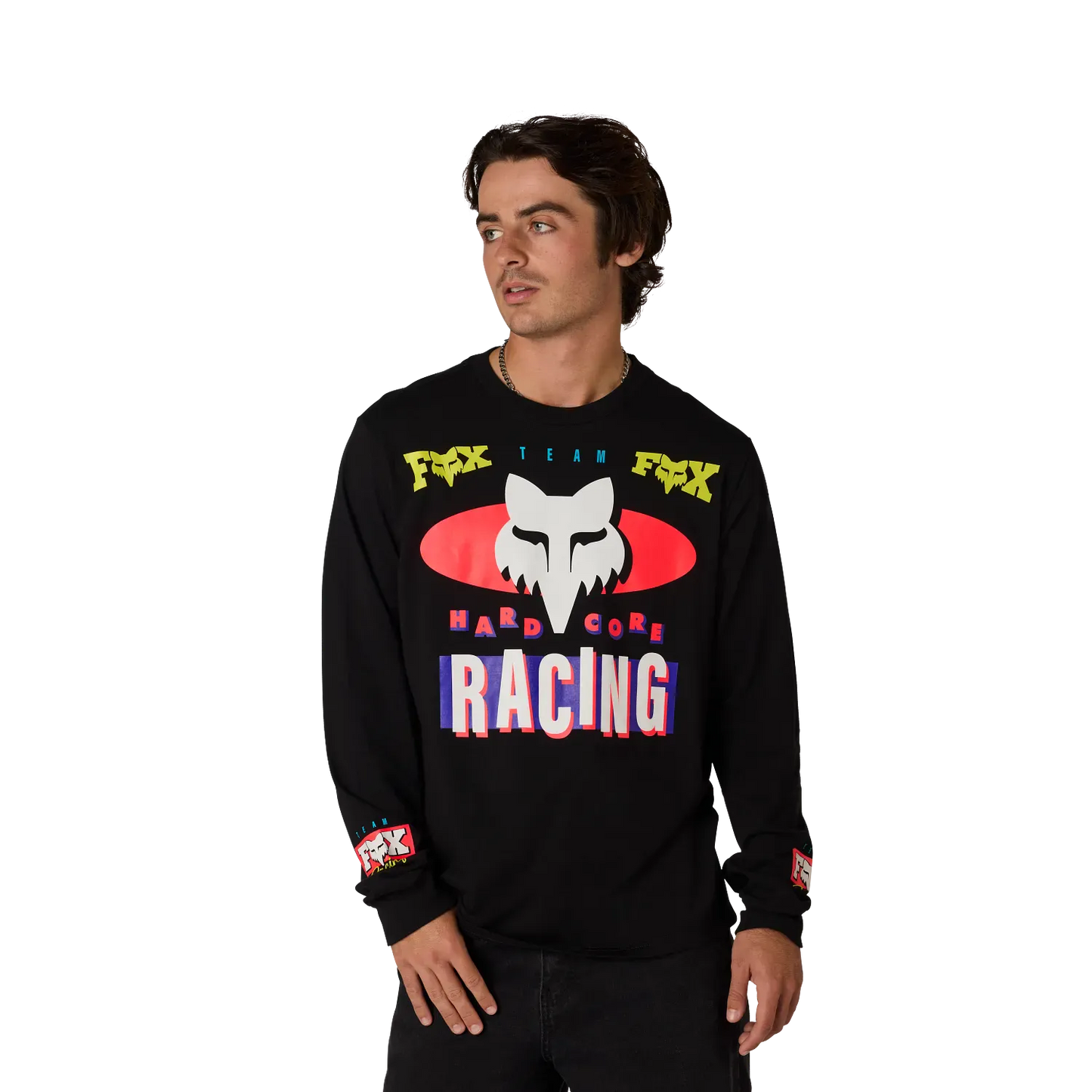Fox 505 Fox Men's Hardcore 195 Original LS Tee Black