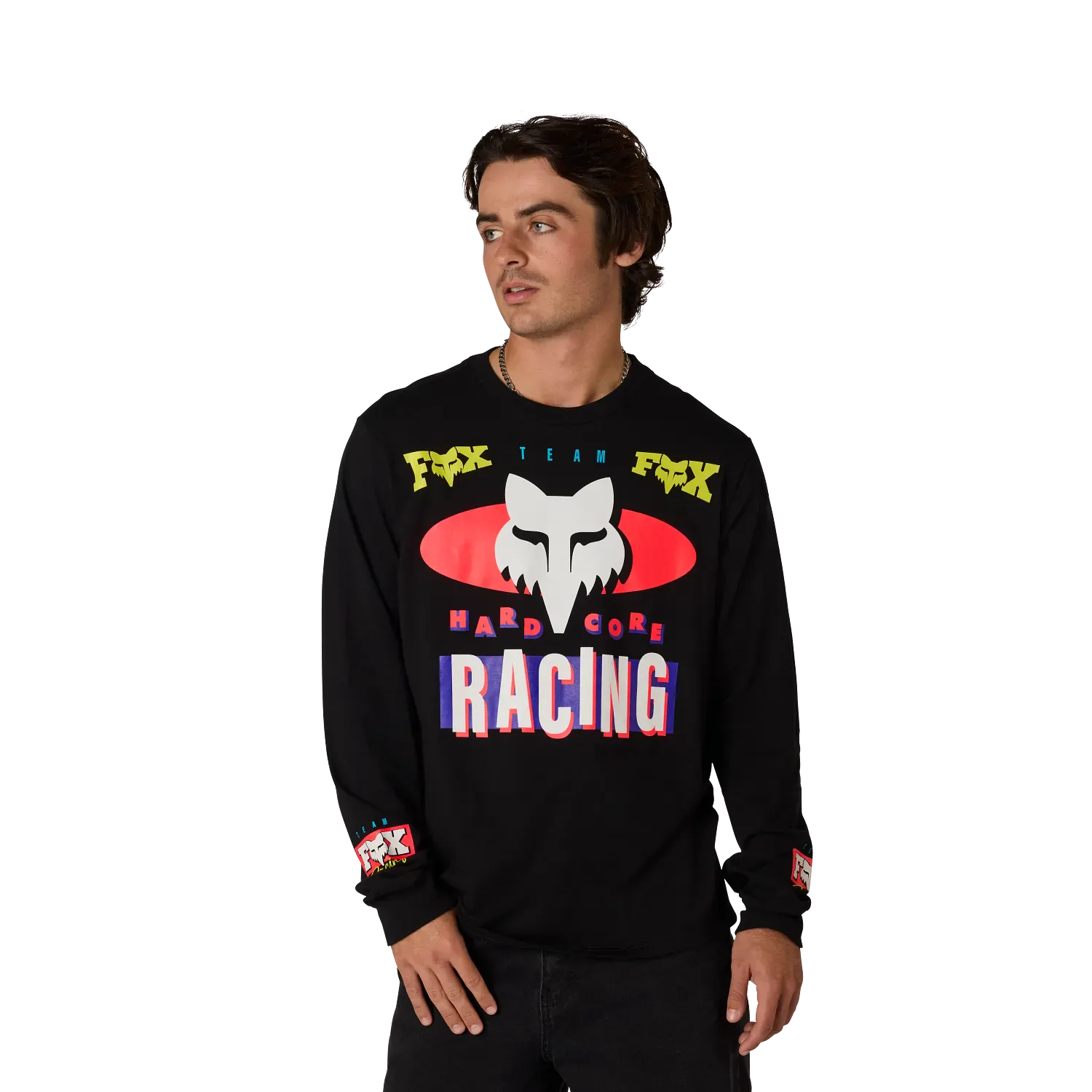 Fox 505 Fox Men's Hardcore 195 Original LS Tee Black