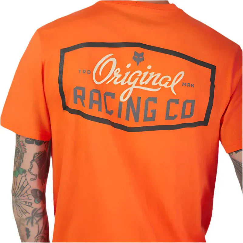 Fox 505 Fox Men's Original SS Premium Tee Blood Orange