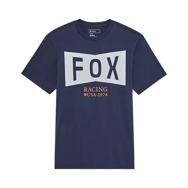 Fox 505 Fox Men's Typeface SS Premium Tee  Midnight