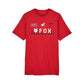 Fox 505 Fox X Honda PREM SS Tee Flame Red