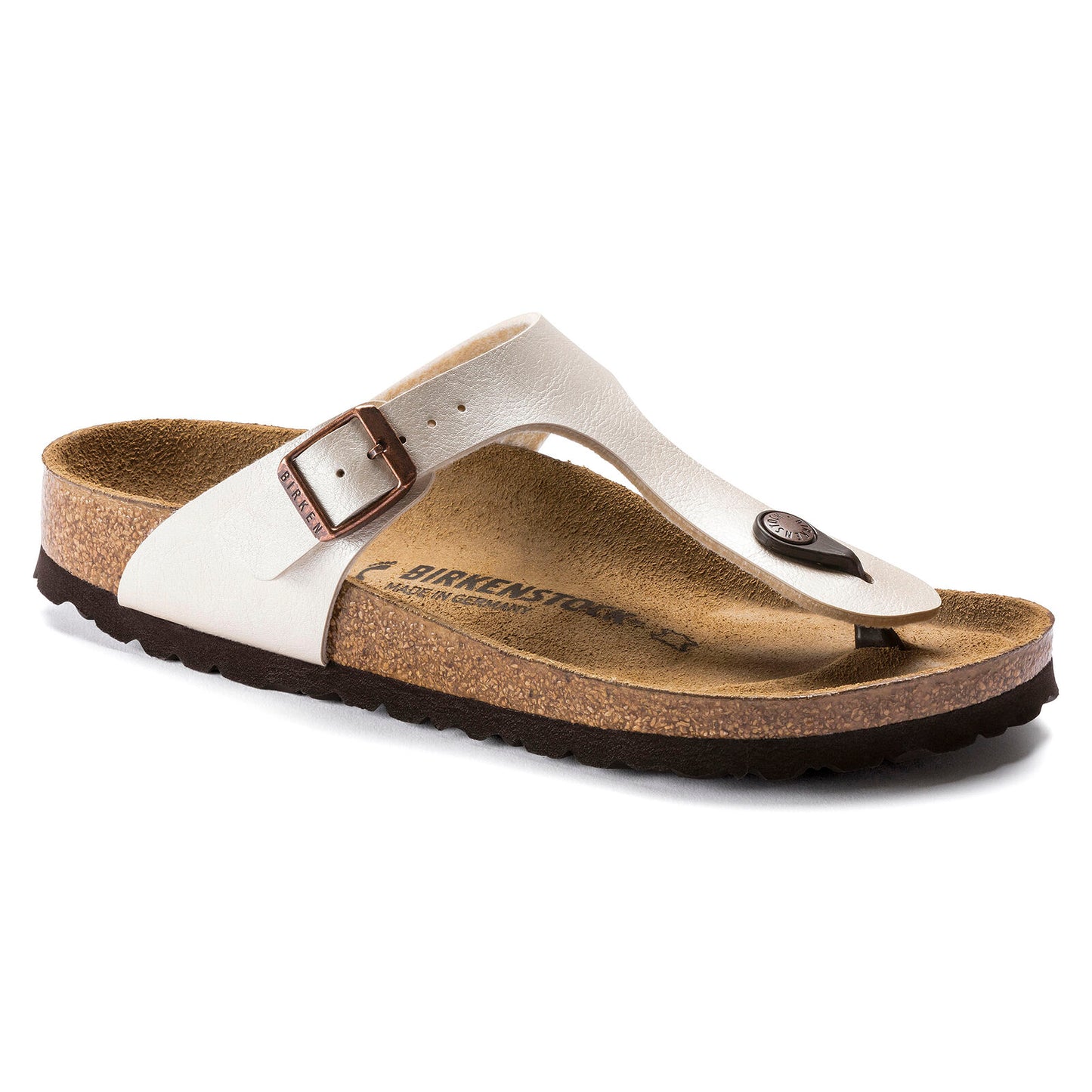 Birkenstock Women's Gizeh Sandal Graceful Pearl White