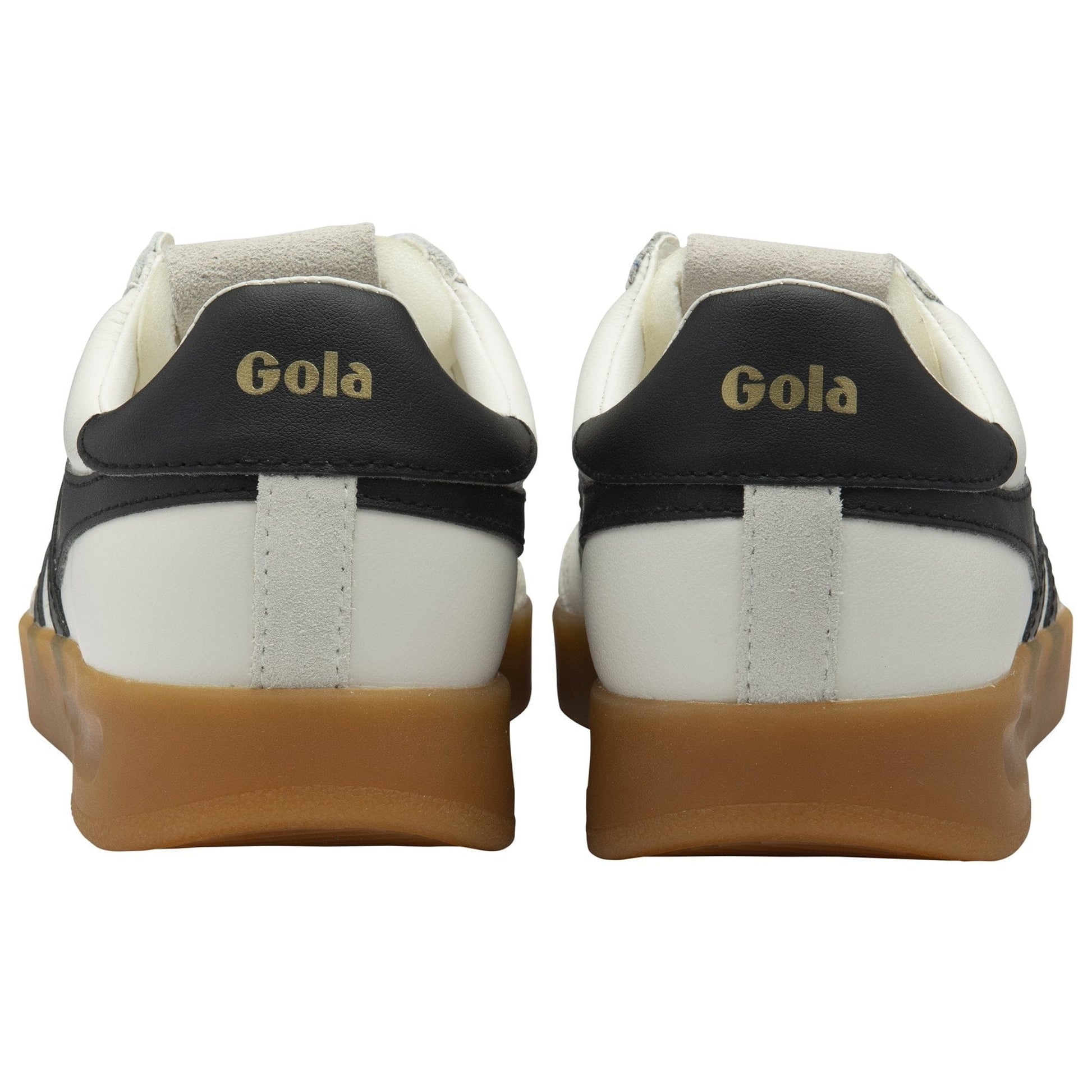 Gola 162 Gola Women's Cyclone Leather Sneaker White Black Gum