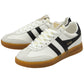 Gola 162 Gola Women's Cyclone Leather Sneaker White Black Gum