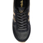Gola 162 Gola Women's Daytona Blaze II Sneaker Black Leopard Bone