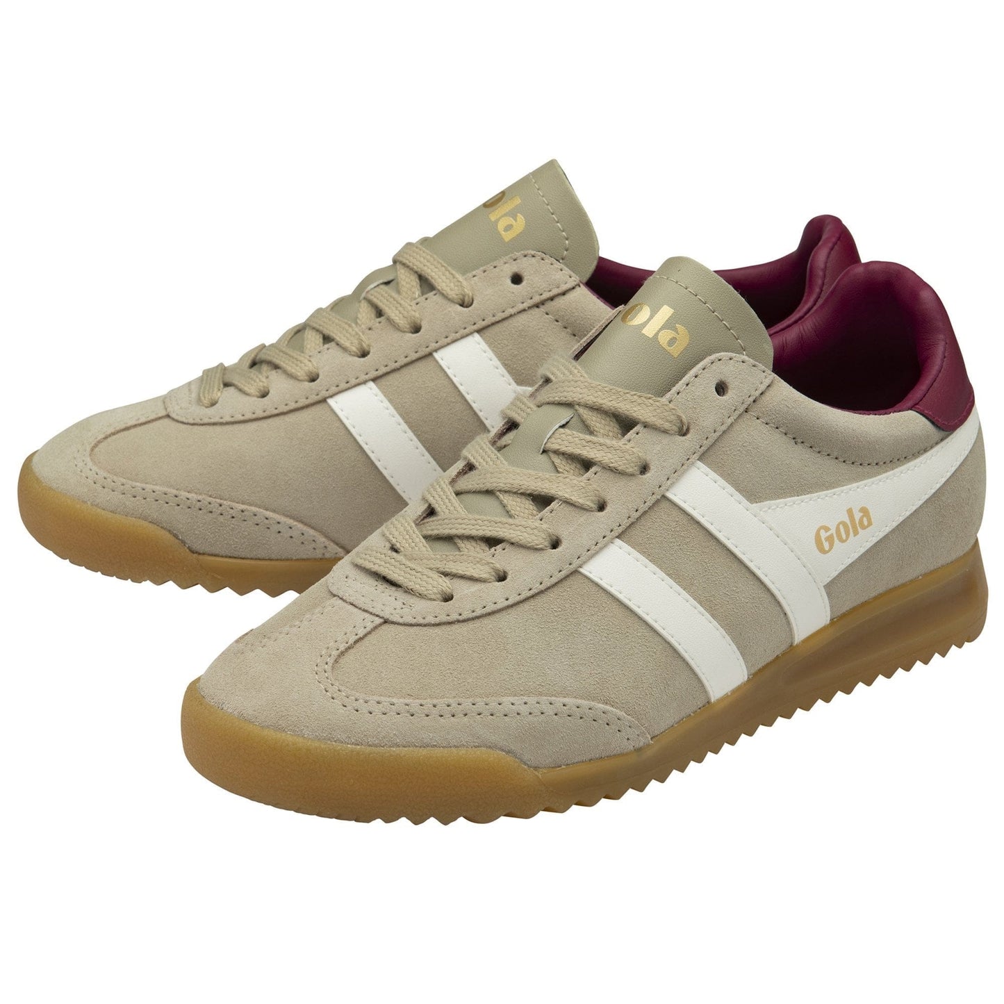 Gola 162 Gola Women's Torpedo Sneaker Bone/Off White/ Cerise