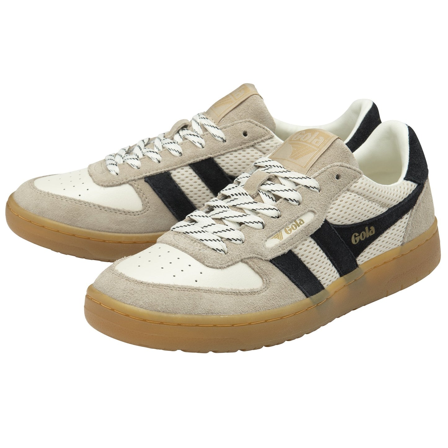 Gola Women's Hawk '83 Sneakers Off White/Bone/Black/Gum