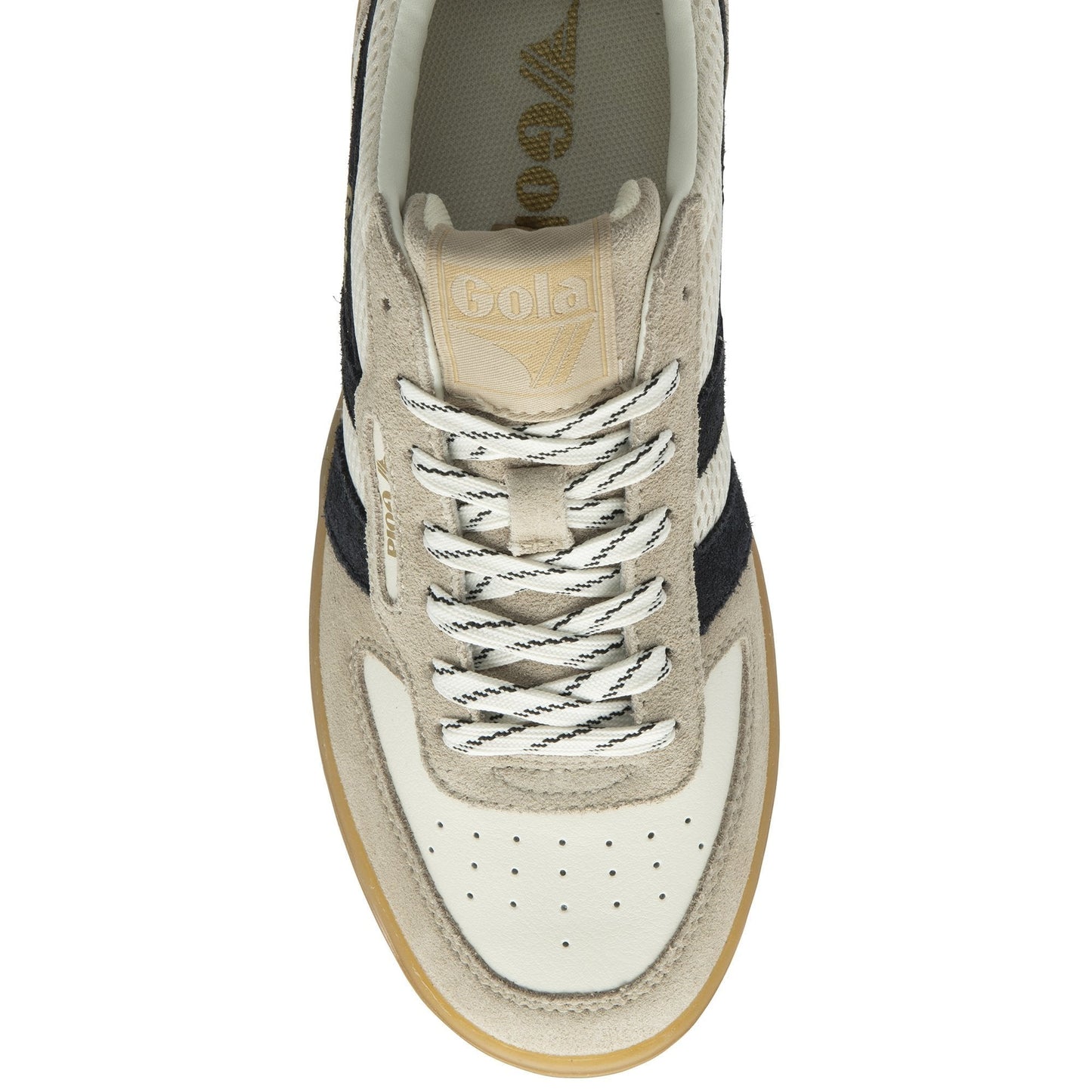Gola Women's Hawk '83 Sneakers Off White/Bone/Black/Gum