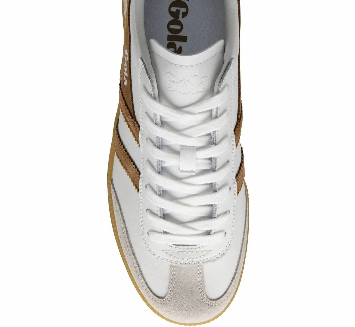 Gola Men's Footwear > Casual Shoes Gola Men's Viper Sneakers White Tobacco Black Gum