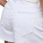 Hidden Women’s Apparel > Shorts Hidden Women's High Rise A Line White Short