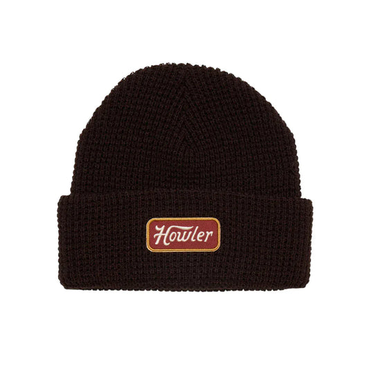 Howler Bros 306 Dark Brown Howler Bros Hawkeye Beanie Dark Brown