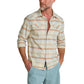 Howler Bros 502 Howler Bro's Men's H Bar B Tech Longsleeve - Cameron Plaid : Cream