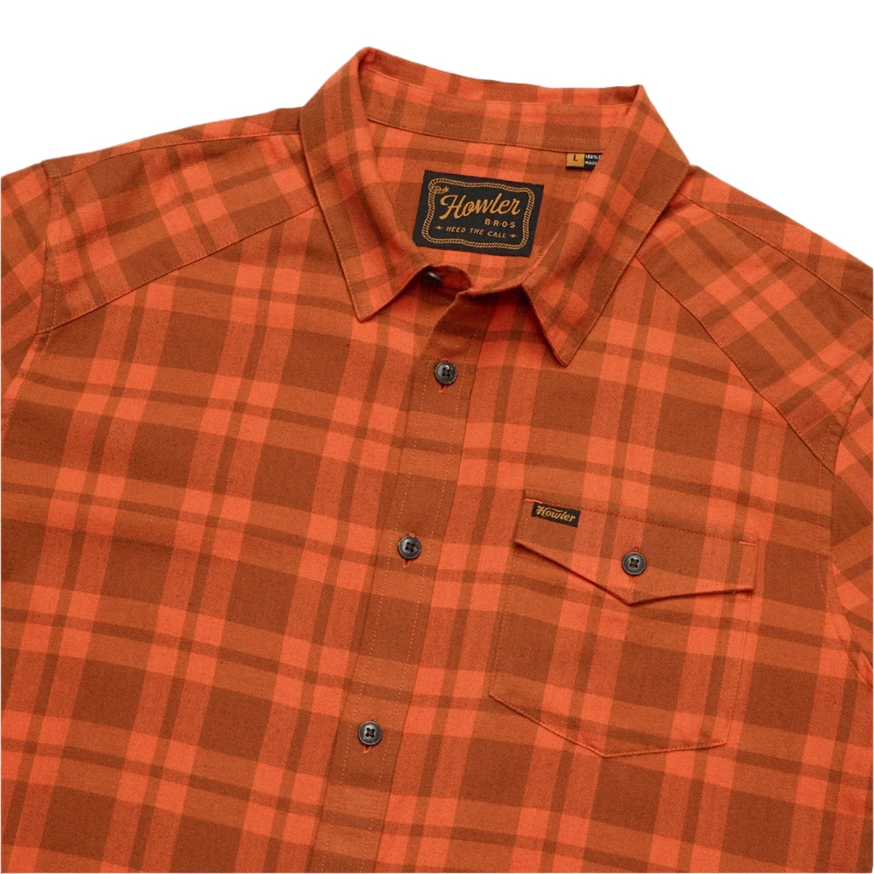 Howler Bros 502 Howler Bros Mens La Grange Lightweight Flannel