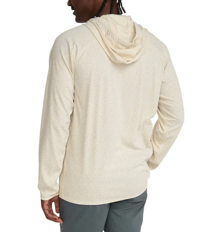 Howler Bros 504 Howler Bros Loggerhead Hoodie - Pond Patterns : Bone Pond Patterns : Bone
