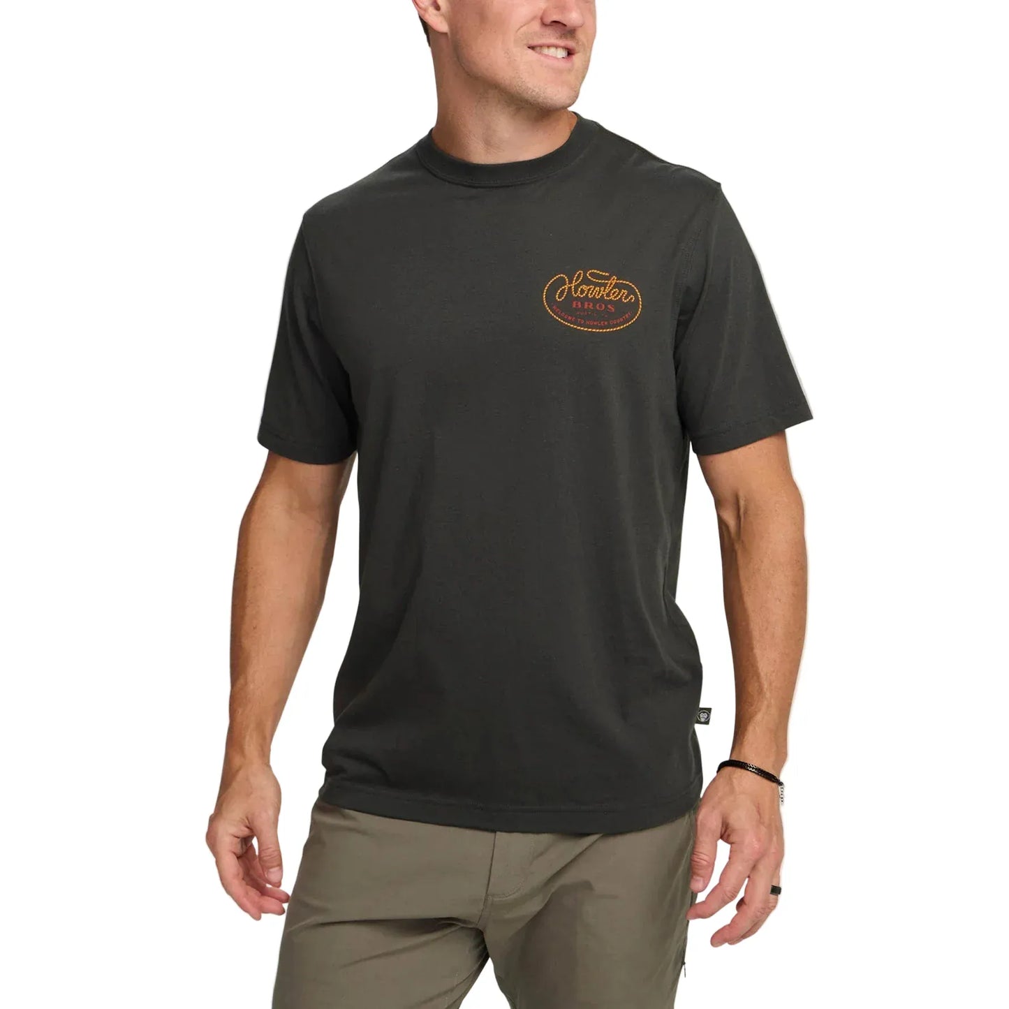 Howler Bros 505 Howler Bros Men's Lasso Tee Antique Black