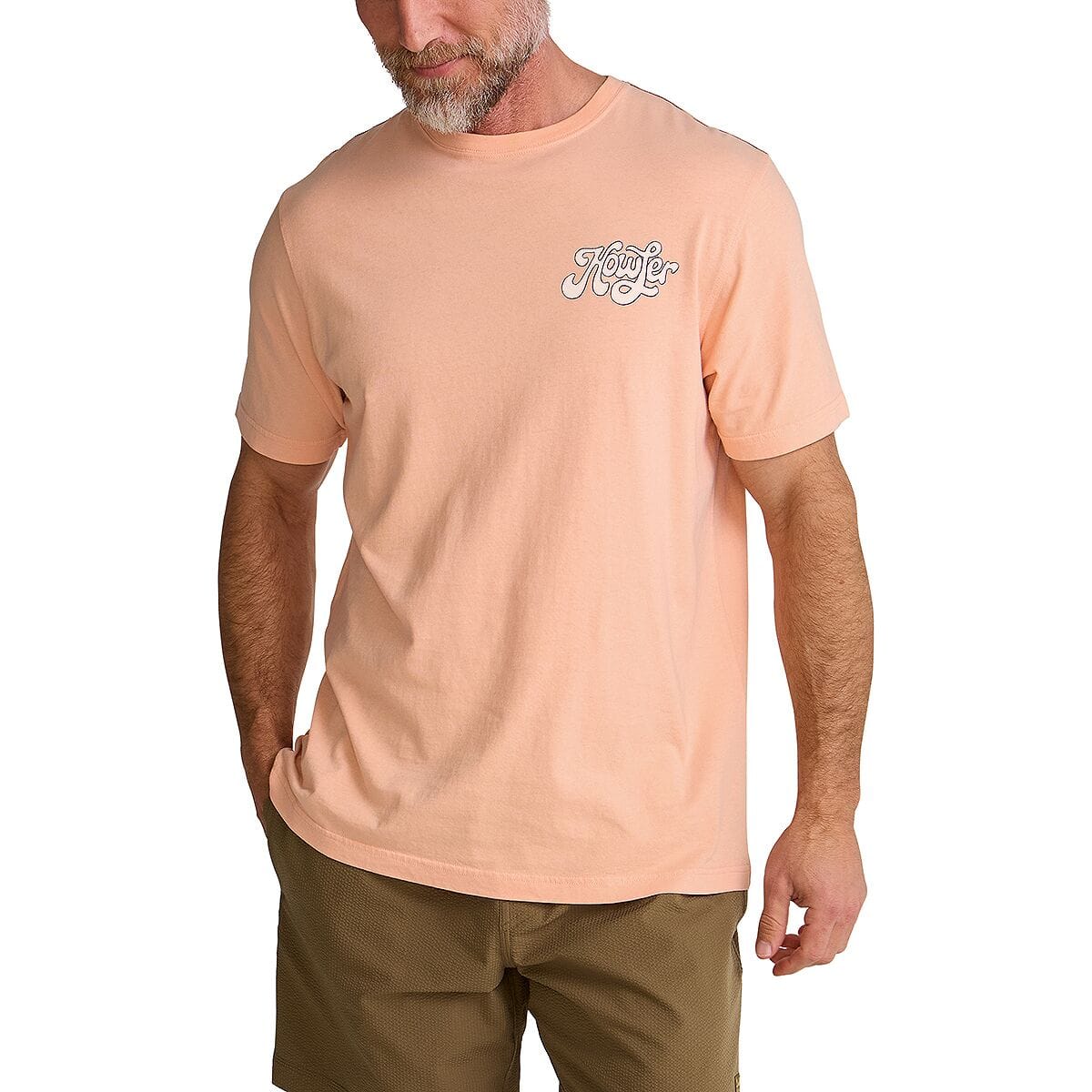 Howler Bros 505 Howler Bros Unisex Cotton T-Shirt - Irie Paradise : Coral Irie Paradise : Coral