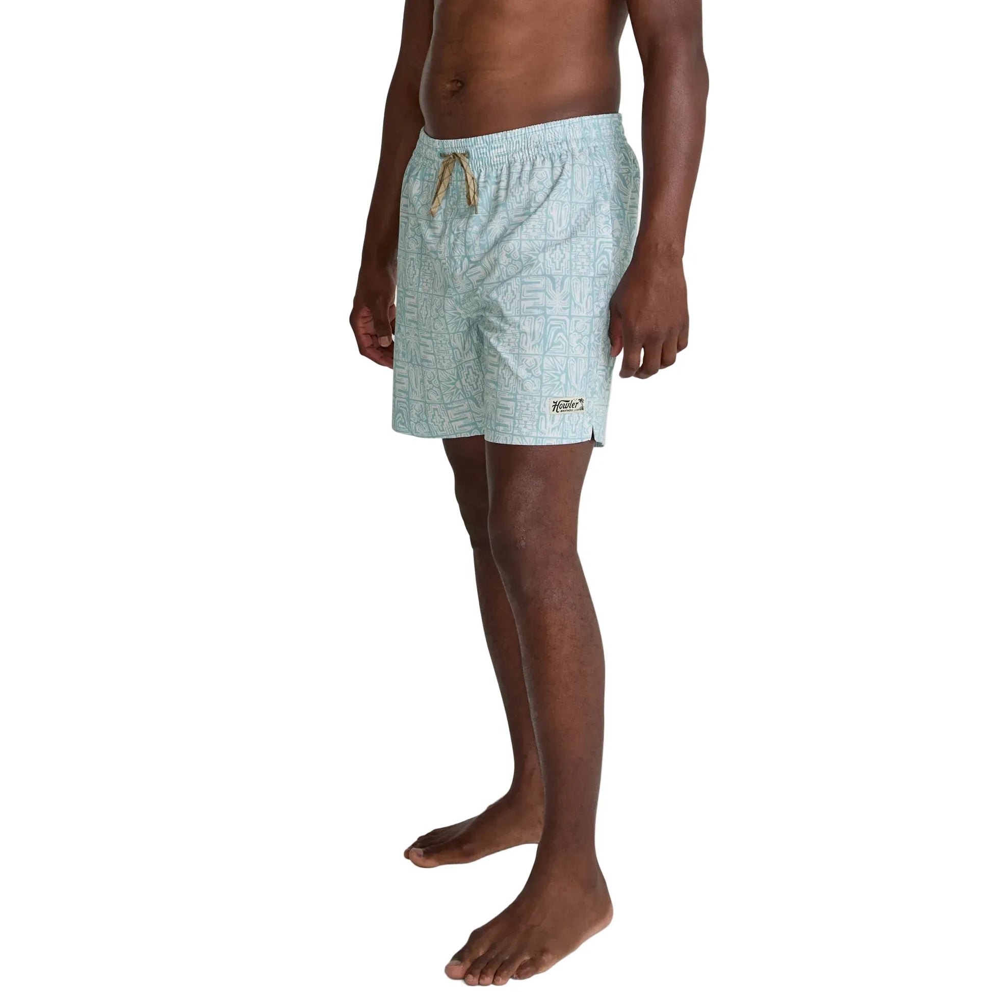 Howler Bros 702 Howler Bros Men's Deep Set Boardshorts - Tidal Tablets : Seafoam Tidal Tablets : Seafoam