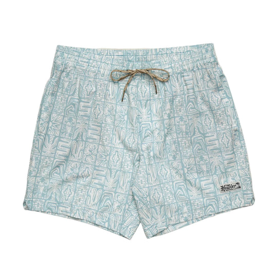 Howler Bros 702 Howler Bros Men's Deep Set Boardshorts - Tidal Tablets : Seafoam Tidal Tablets : Seafoam