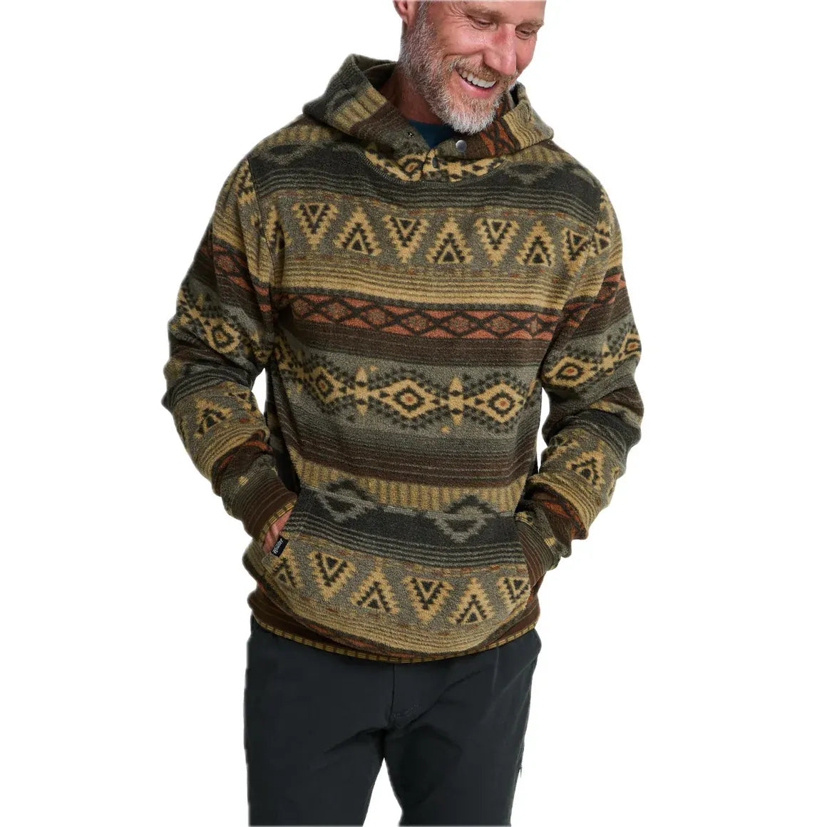 Howler Bros Men's Apparel > Fleece & Midlayers Howler Bros Men’s Tajima Hoodie - Canyon Codes : Capers