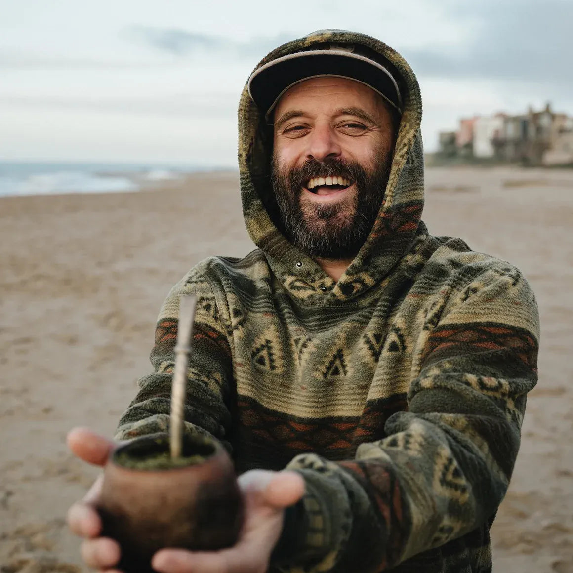 Howler Bros Men's Apparel > Fleece & Midlayers Howler Bros Men’s Tajima Hoodie - Canyon Codes : Capers