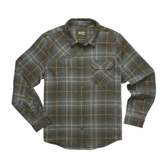 Howler Bros Men's Apparel > Shirts Howler Bros Men’s Harker's Flannel - Kempton Plaid : Beluga