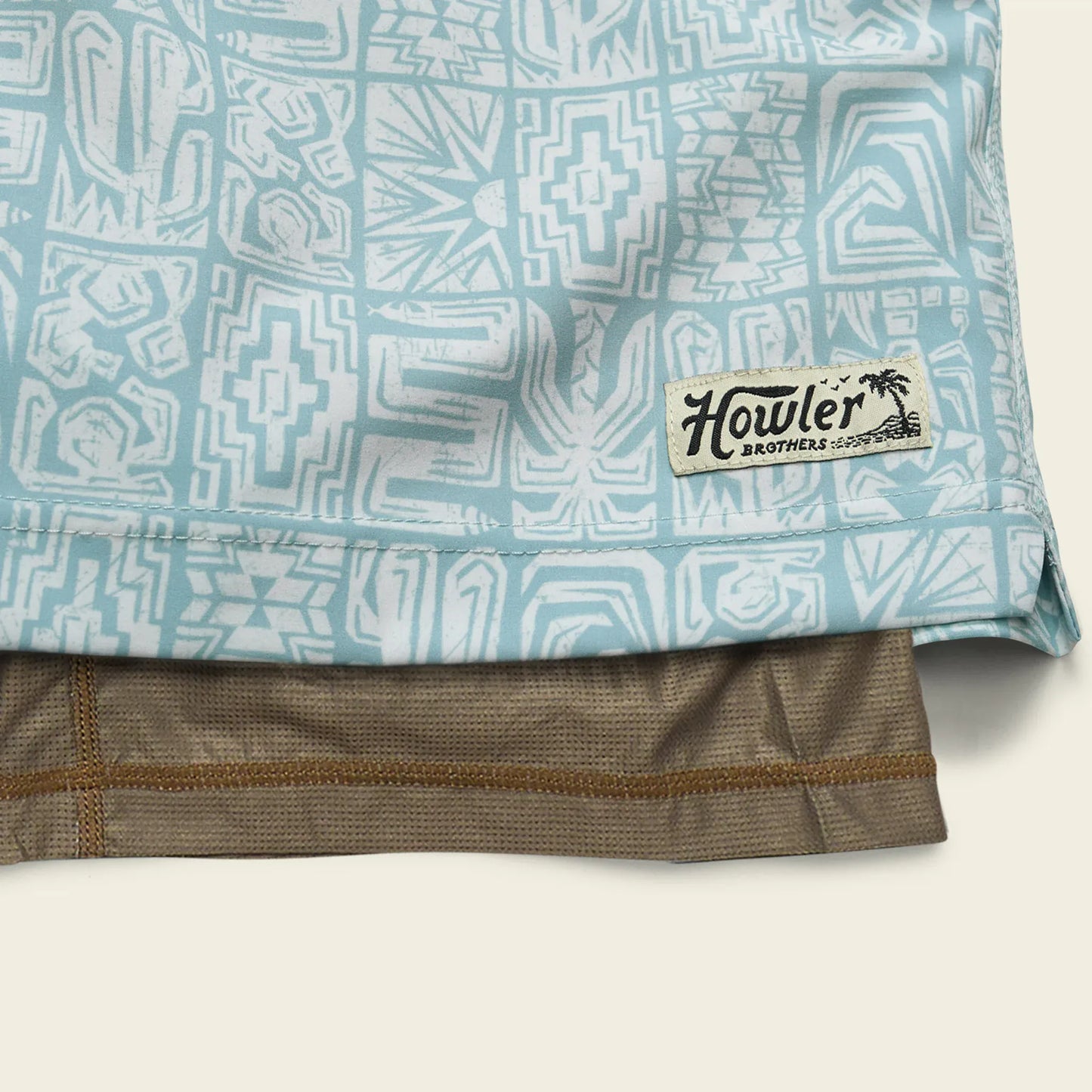 Howler Bros 702 Howler Bros Men's Deep Set Boardshorts - Tidal Tablets : Seafoam Tidal Tablets : Seafoam