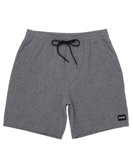 Hurley Men's Phantom Flow Volley 18' Black Heather