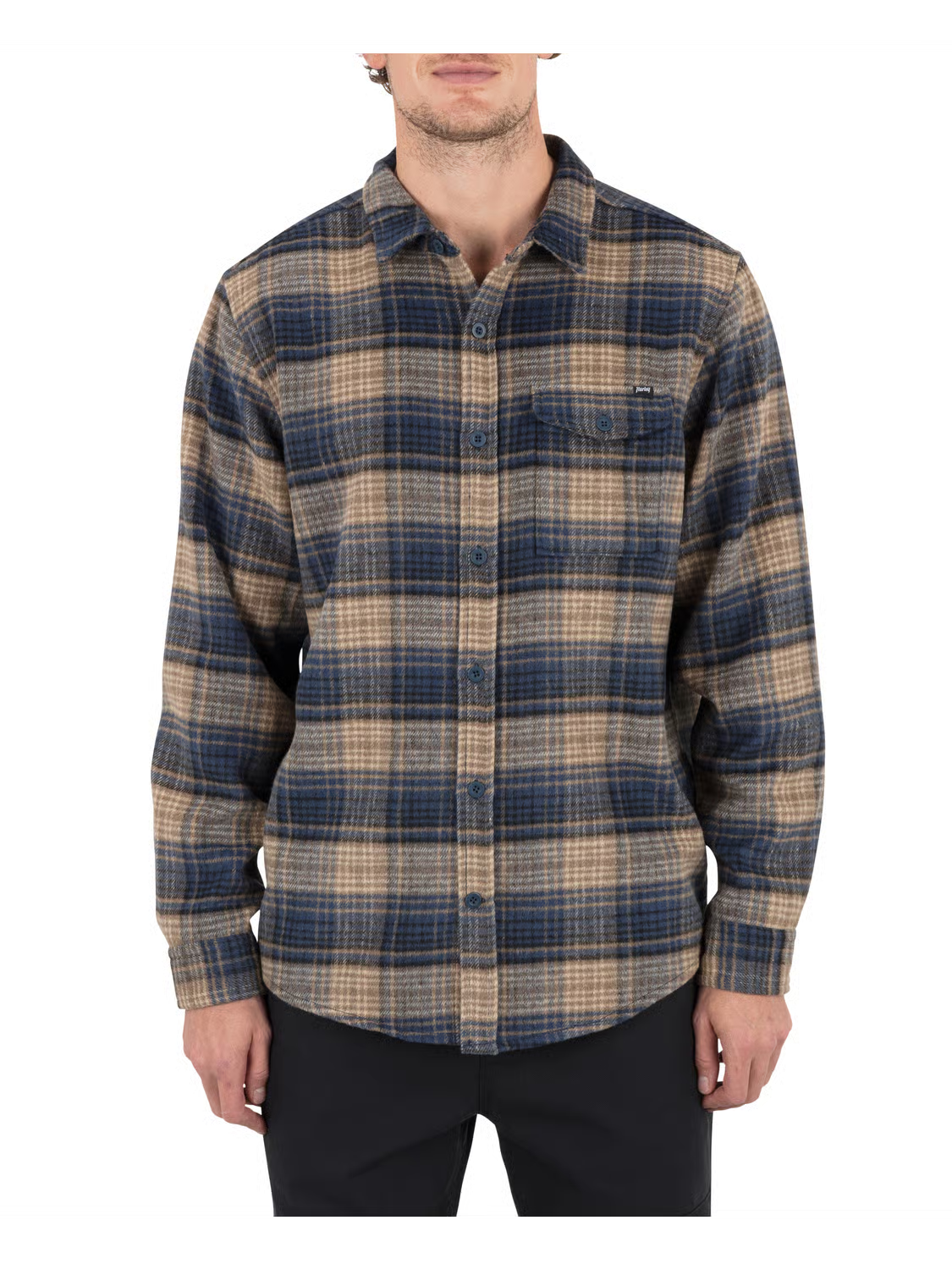 Hurley 502 Hurley Men’s Portland Heavyweight Flannel Woodside