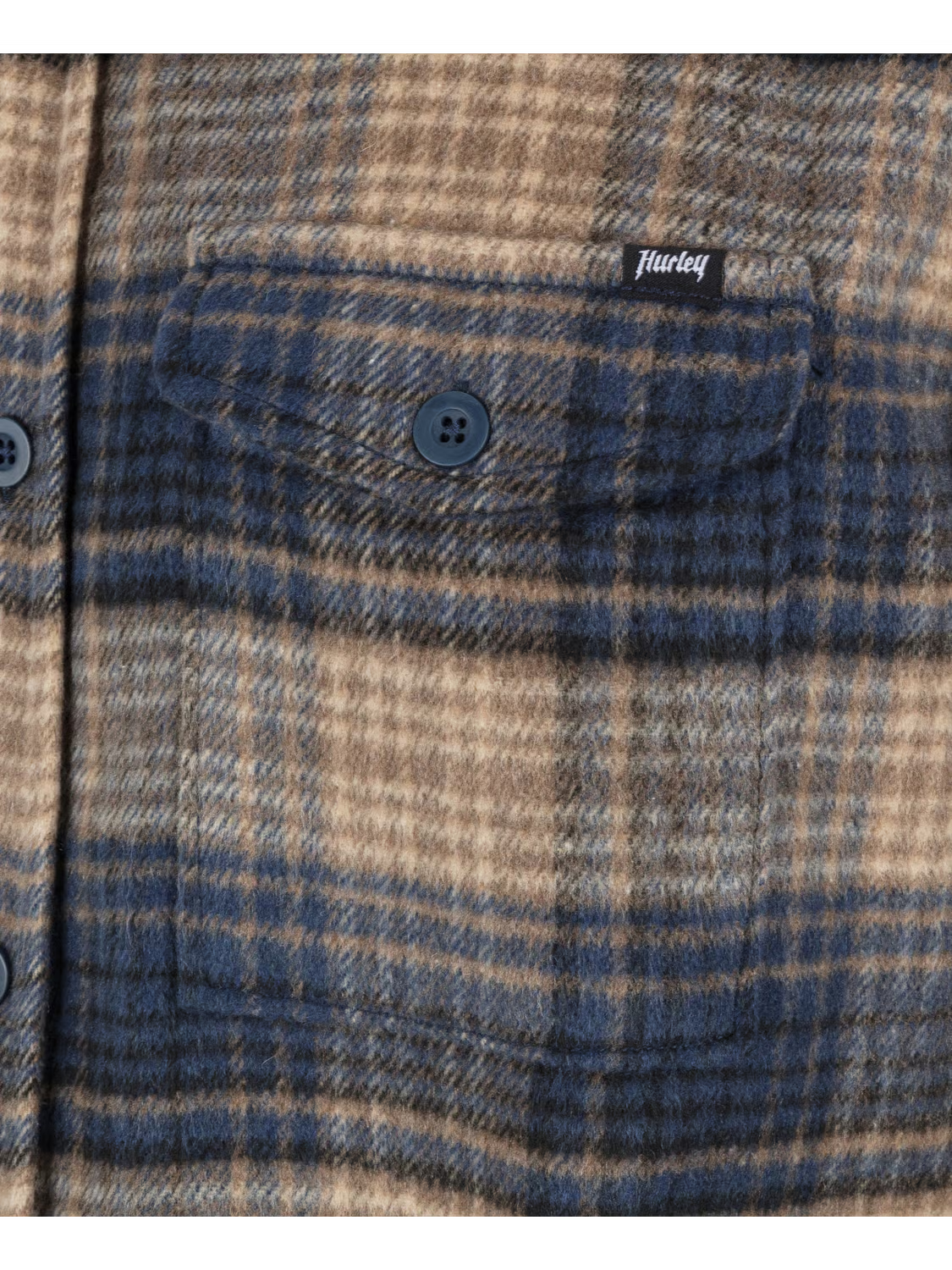 Hurley 502 Hurley Men’s Portland Heavyweight Flannel Woodside
